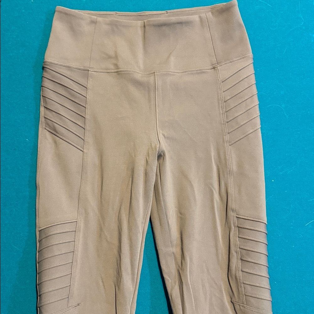 Athleta brown/coffee color High-Waisted moto pant
